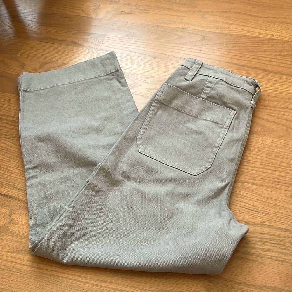 Madewell NWOT wide leg Emmett Crop - 23